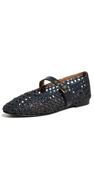 Madewell Remy Grommet Mary Jane Flats Craftsman Blue 5 | Thumbnail 1 Madewell Remy Grommet Mary Jane Flats Craftsman Blue 5 | Thumbnail 1