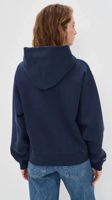 Sporty & Rich Heritage Yankees Zip Hoodie Dark Navy | Thumbnail 3 Sporty & Rich Heritage Yankees Zip Hoodie Dark Navy | Thumbnail 3