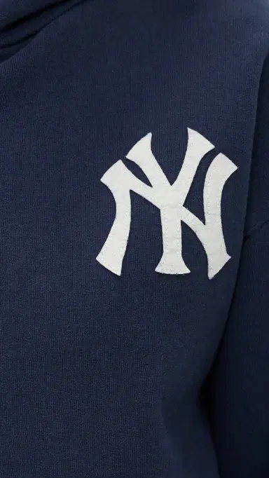 Sporty & Rich Heritage Yankees Zip Hoodie Dark Navy | Thumbnail 6 Sporty & Rich Heritage Yankees Zip Hoodie Dark Navy | Thumbnail 6