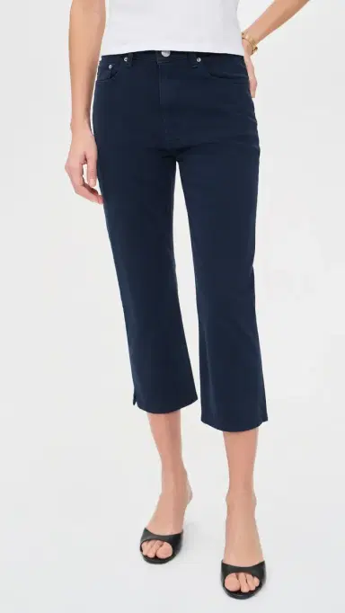DL1961 Kristy Capri High Rise Pants Bright Navy | Thumbnail 2 DL1961 Kristy Capri High Rise Pants Bright Navy | Thumbnail 2