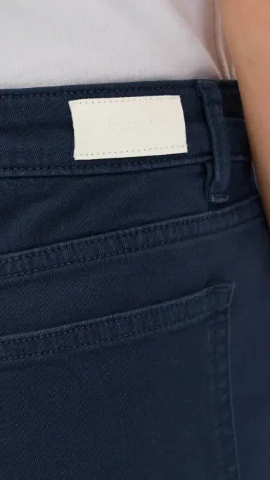 DL1961 Kristy Capri High Rise Pants Bright Navy | Thumbnail 6 DL1961 Kristy Capri High Rise Pants Bright Navy | Thumbnail 6