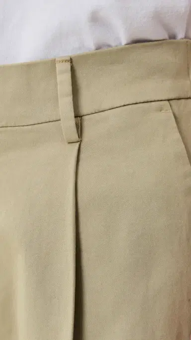 NN07 Kaye Cotton Relaxed Pleated Trousers Desert Khaki | Thumbnail 6 NN07 Kaye Cotton Relaxed Pleated Trousers Desert Khaki | Thumbnail 6