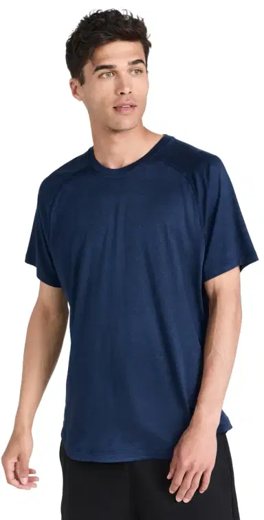 Rhone Atmosphere Tee Navy Heather M | Thumbnail 1 Rhone Atmosphere Tee Navy Heather M | Thumbnail 1