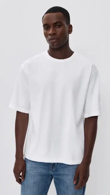 Levi's Heavyweight Loose Tee Bright White L | Thumbnail 2 Levi's Heavyweight Loose Tee Bright White L | Thumbnail 2