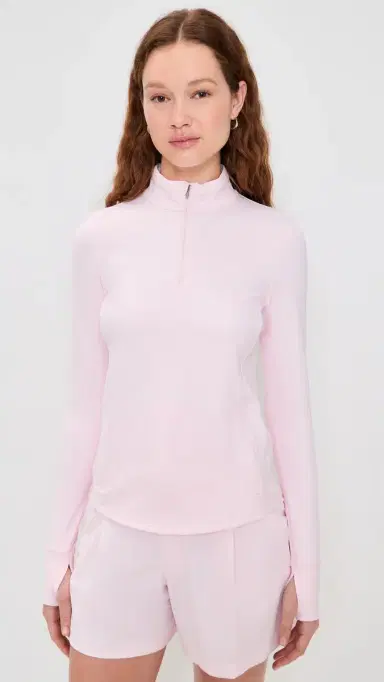 Greyson Soleil Quarter Zip Top Bloom - 1044 | Thumbnail 2 Greyson Soleil Quarter Zip Top Bloom - 1044 | Thumbnail 2