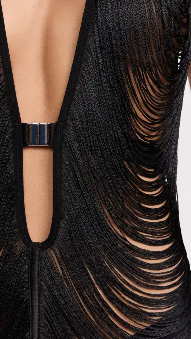 Thistle and Spire Fringe Benefits Slip Black M/L | Thumbnail 6 Thistle and Spire Fringe Benefits Slip Black M/L | Thumbnail 6