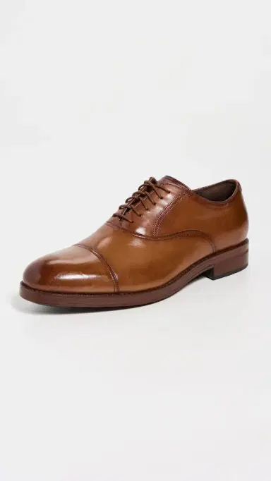 Cole Haan Ledley Grand Cap Toe Oxford Dress Shoes Ch British Tan/Dark Natural | Thumbnail 2 Cole Haan Ledley Grand Cap Toe Oxford Dress Shoes Ch British Tan/Dark Natural | Thumbnail 2