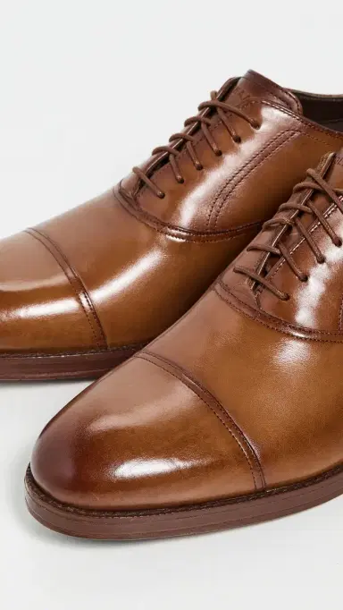 Cole Haan Ledley Grand Cap Toe Oxford Dress Shoes Ch British Tan/Dark Natural | Thumbnail 5 Cole Haan Ledley Grand Cap Toe Oxford Dress Shoes Ch British Tan/Dark Natural | Thumbnail 5