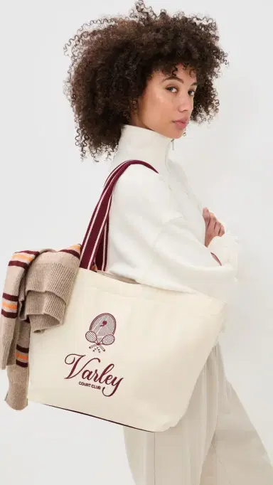 Varley Robinson Canvas Club Tote Bag | Thumbnail 3 Varley Robinson Canvas Club Tote Bag | Thumbnail 3