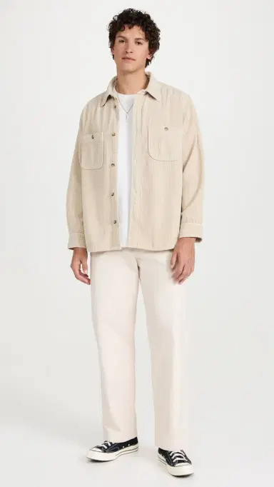 Isabel Marant Nario Corduroy hirt Ecru | Thumbnail 5 Isabel Marant Nario Corduroy hirt Ecru | Thumbnail 5