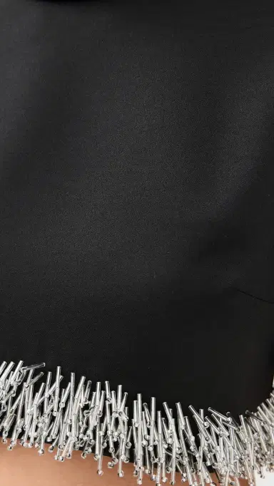 SIMKHAI Jalen Cropped Top Black | Thumbnail 6 SIMKHAI Jalen Cropped Top Black | Thumbnail 6