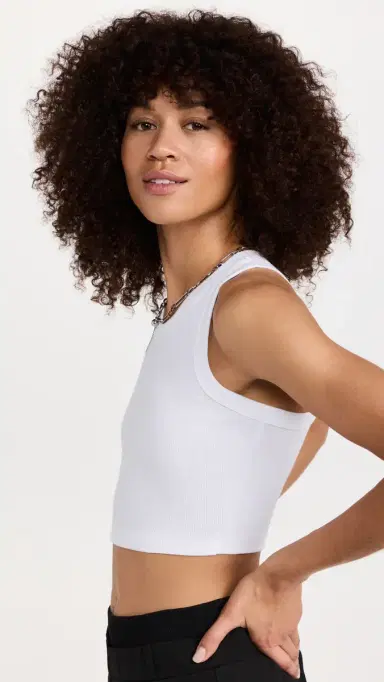 Leset Kelly Racerback Tank White | Thumbnail 4 Leset Kelly Racerback Tank White | Thumbnail 4