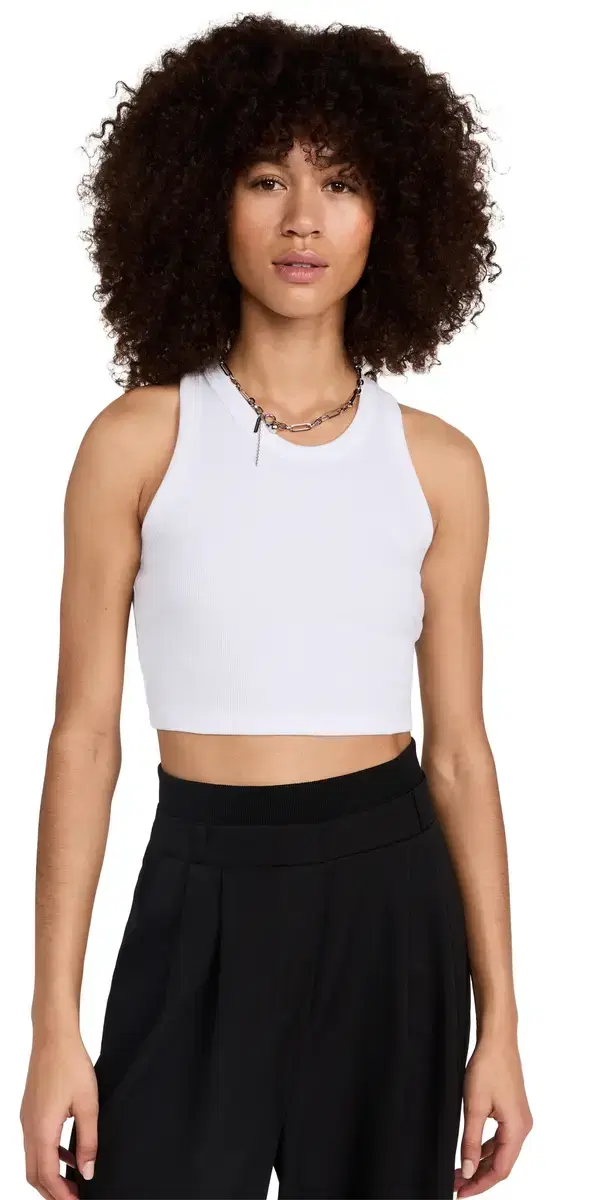 Kelly Racerback Tank White Kelly Racerback Tank White