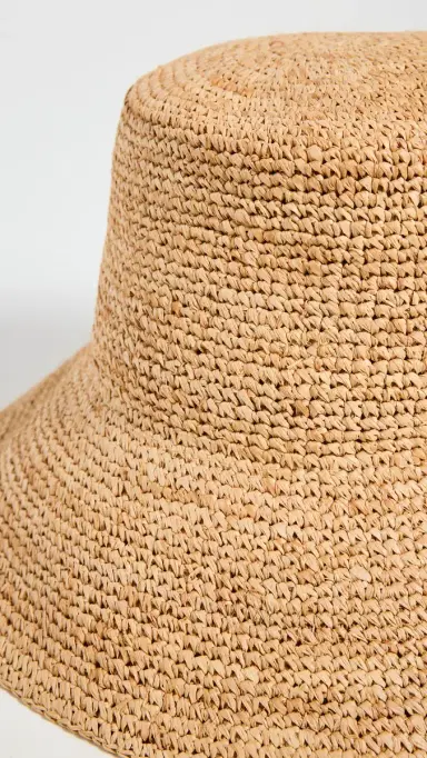 Jenni Kayne Crochet Raffia Sun Hat Natural | Thumbnail 4 Jenni Kayne Crochet Raffia Sun Hat Natural | Thumbnail 4