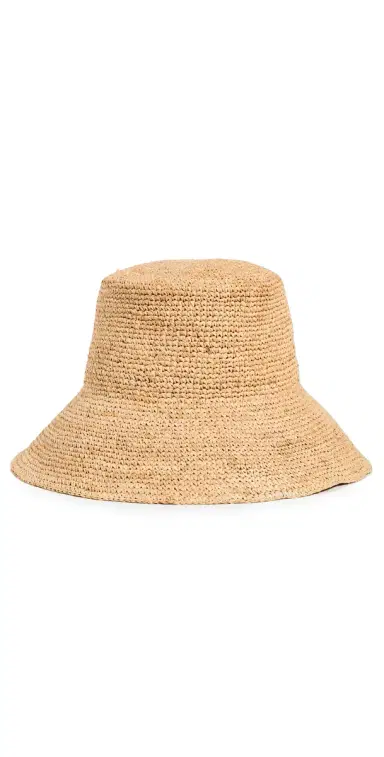 Jenni Kayne Crochet Raffia Sun Hat Natural | Thumbnail 1 Jenni Kayne Crochet Raffia Sun Hat Natural | Thumbnail 1