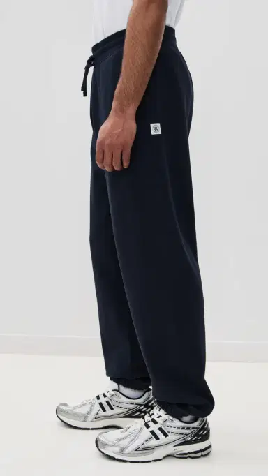 Reigning Champ Midweight Terry Cuffed Relaxed Sweatpants Navy | Thumbnail 5 Reigning Champ Midweight Terry Cuffed Relaxed Sweatpants Navy | Thumbnail 5