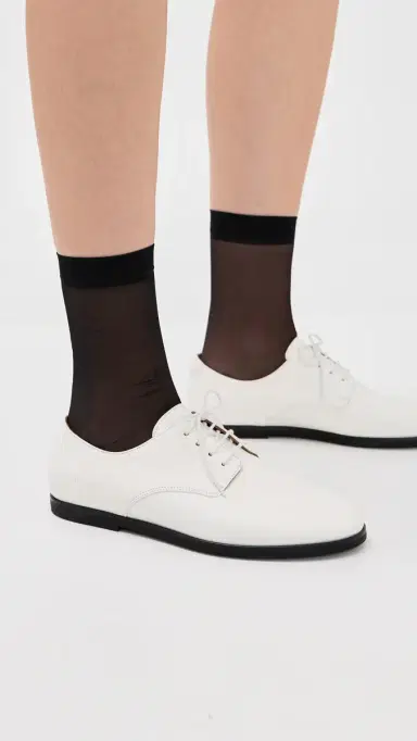 Common Projects Soft Derby Shoes In Leather Off White | Thumbnail 3 Common Projects Soft Derby Shoes In Leather Off White | Thumbnail 3