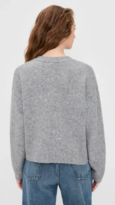 Bailey Rose Nautical Sweater Heather Grey | Thumbnail 3 Bailey Rose Nautical Sweater Heather Grey | Thumbnail 3