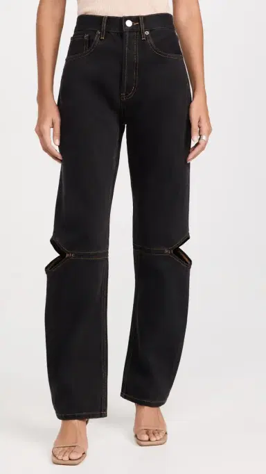 STILL HERE Cowgirl Jeans Washed Black | Thumbnail 2 STILL HERE Cowgirl Jeans Washed Black | Thumbnail 2