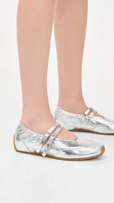 rag & bone Emilee Mary Jane Runner Sneakers silvr | Thumbnail 3 rag & bone Emilee Mary Jane Runner Sneakers silvr | Thumbnail 3
