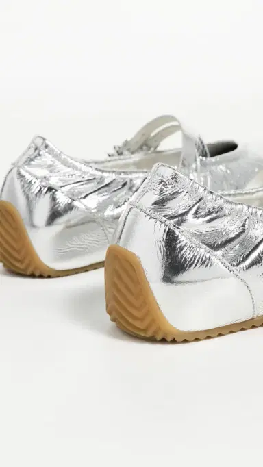 rag & bone Emilee Mary Jane Runner Sneakers silvr | Thumbnail 4 rag & bone Emilee Mary Jane Runner Sneakers silvr | Thumbnail 4