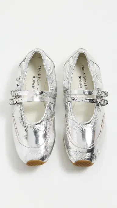 rag & bone Emilee Mary Jane Runner Sneakers silvr | Thumbnail 5 rag & bone Emilee Mary Jane Runner Sneakers silvr | Thumbnail 5