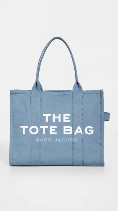 Marc Jacobs The Large Tote Bag Blue Shadow One Size | Thumbnail 2 Marc Jacobs The Large Tote Bag Blue Shadow One Size | Thumbnail 2