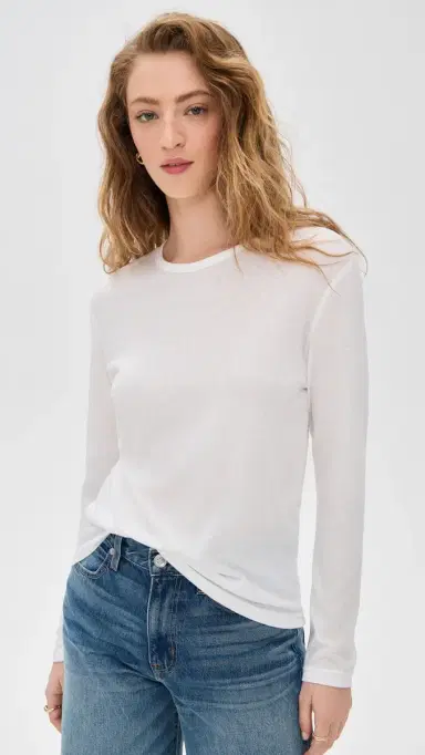 PARKE Classic Long Sleeve White | Thumbnail 2 PARKE Classic Long Sleeve White | Thumbnail 2