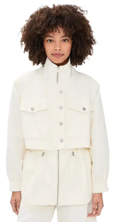 Apiece Apart Long Selva Jacket Cream | Thumbnail 1 Apiece Apart Long Selva Jacket Cream | Thumbnail 1