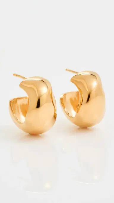 AGMES Small Celia Hoops | Thumbnail 2 AGMES Small Celia Hoops | Thumbnail 2