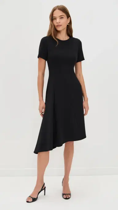 BLACK HALO Olcay Asymmetrical Dress Black 8 | Thumbnail 2 BLACK HALO Olcay Asymmetrical Dress Black 8 | Thumbnail 2