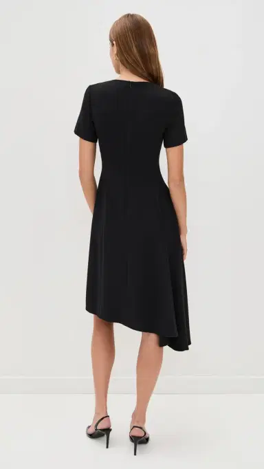 BLACK HALO Olcay Asymmetrical Dress Black 8 | Thumbnail 3 BLACK HALO Olcay Asymmetrical Dress Black 8 | Thumbnail 3