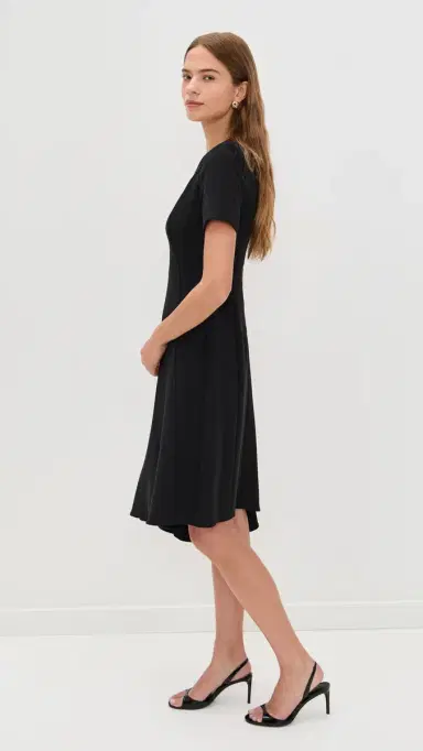 BLACK HALO Olcay Asymmetrical Dress Black 8 | Thumbnail 4 BLACK HALO Olcay Asymmetrical Dress Black 8 | Thumbnail 4