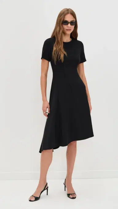 BLACK HALO Olcay Asymmetrical Dress Black 8 | Thumbnail 5 BLACK HALO Olcay Asymmetrical Dress Black 8 | Thumbnail 5