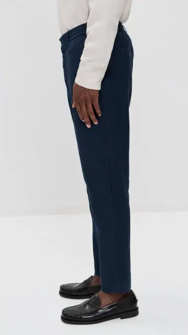 NN07 Billie Drawstring Linen Pants Navy Blue | Thumbnail 4 NN07 Billie Drawstring Linen Pants Navy Blue | Thumbnail 4