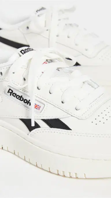 REEBOK Club C Double Sneakers Chalk/Core Black/Chalk 8 | Thumbnail 6 REEBOK Club C Double Sneakers Chalk/Core Black/Chalk 8 | Thumbnail 6