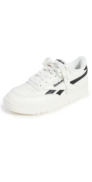REEBOK Club C Double Sneakers Chalk/Core Black/Chalk 8 | Thumbnail 1 REEBOK Club C Double Sneakers Chalk/Core Black/Chalk 8 | Thumbnail 1