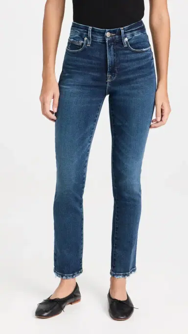 GOOD AMERICAN Good Legs Straight Jeans indigo511 | Thumbnail 2 GOOD AMERICAN Good Legs Straight Jeans indigo511 | Thumbnail 2