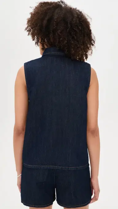 7 For All Mankind Sleeveless Shirt Blossom | Thumbnail 3 7 For All Mankind Sleeveless Shirt Blossom | Thumbnail 3