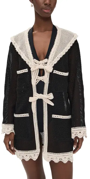 Sea Kendall Crochet Cover Up Multi S/M | Thumbnail 1 Sea Kendall Crochet Cover Up Multi S/M | Thumbnail 1