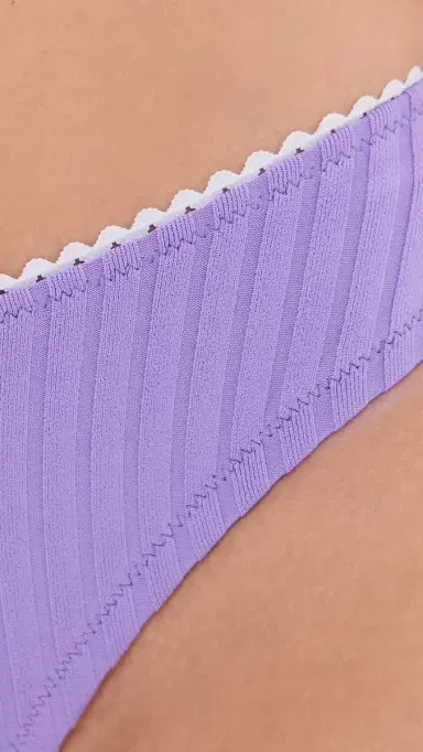 Solid & Striped The Daphne Bikini Bottoms Ultra Violet | Thumbnail 5 Solid & Striped The Daphne Bikini Bottoms Ultra Violet | Thumbnail 5