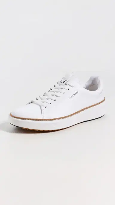 Cole Haan Grandpro Topspin Golf Shoes White/Natural | Thumbnail 2 Cole Haan Grandpro Topspin Golf Shoes White/Natural | Thumbnail 2