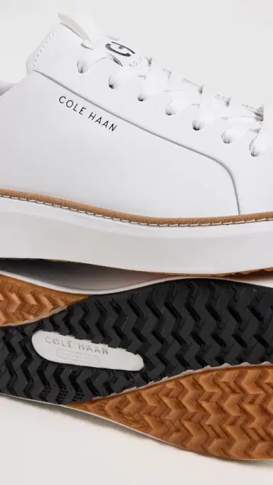 Cole Haan Grandpro Topspin Golf Shoes White/Natural | Thumbnail 5 Cole Haan Grandpro Topspin Golf Shoes White/Natural | Thumbnail 5