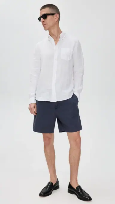 Alex Mill Linen Mill Shirt White | Thumbnail 5 Alex Mill Linen Mill Shirt White | Thumbnail 5