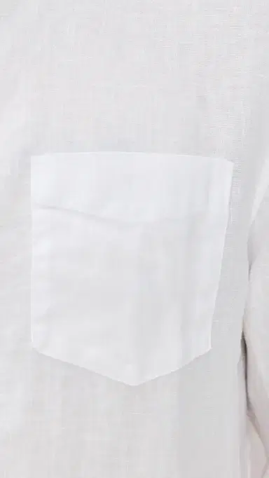 Alex Mill Linen Mill Shirt White | Thumbnail 6 Alex Mill Linen Mill Shirt White | Thumbnail 6