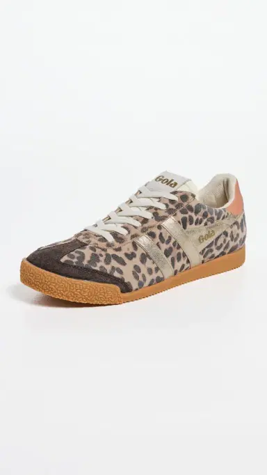 Gola Elan Safari Sneakers Leopard/Mocha/Gold/Terracotta | Thumbnail 2 Gola Elan Safari Sneakers Leopard/Mocha/Gold/Terracotta | Thumbnail 2