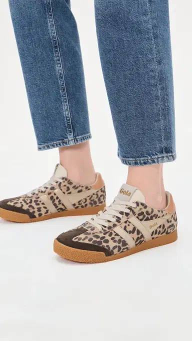 Gola Elan Safari Sneakers Leopard/Mocha/Gold/Terracotta | Thumbnail 3 Gola Elan Safari Sneakers Leopard/Mocha/Gold/Terracotta | Thumbnail 3