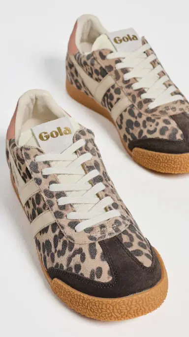 Gola Elan Safari Sneakers Leopard/Mocha/Gold/Terracotta | Thumbnail 5 Gola Elan Safari Sneakers Leopard/Mocha/Gold/Terracotta | Thumbnail 5