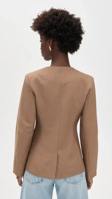 4th & Reckless Stanlie Blazer Taupe S | Thumbnail 3 4th & Reckless Stanlie Blazer Taupe S | Thumbnail 3