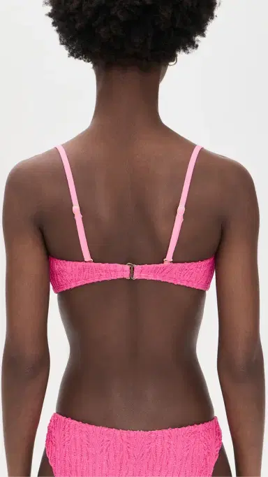 Peixoto Talia Bikini Top Pink Weave L | Thumbnail 3 Peixoto Talia Bikini Top Pink Weave L | Thumbnail 3
